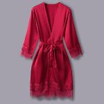 Áo Choàng Ngủ Dài Nữ - Váy Ngủ Lụa 2 Dây Giá Rẻ Nhất Chất Lụa Cao Cấp